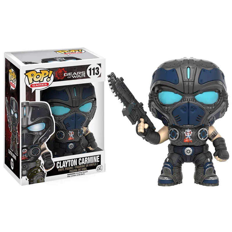 Gears of War Clayton Carmine Funko Pop! Figuur Afbeelding 1