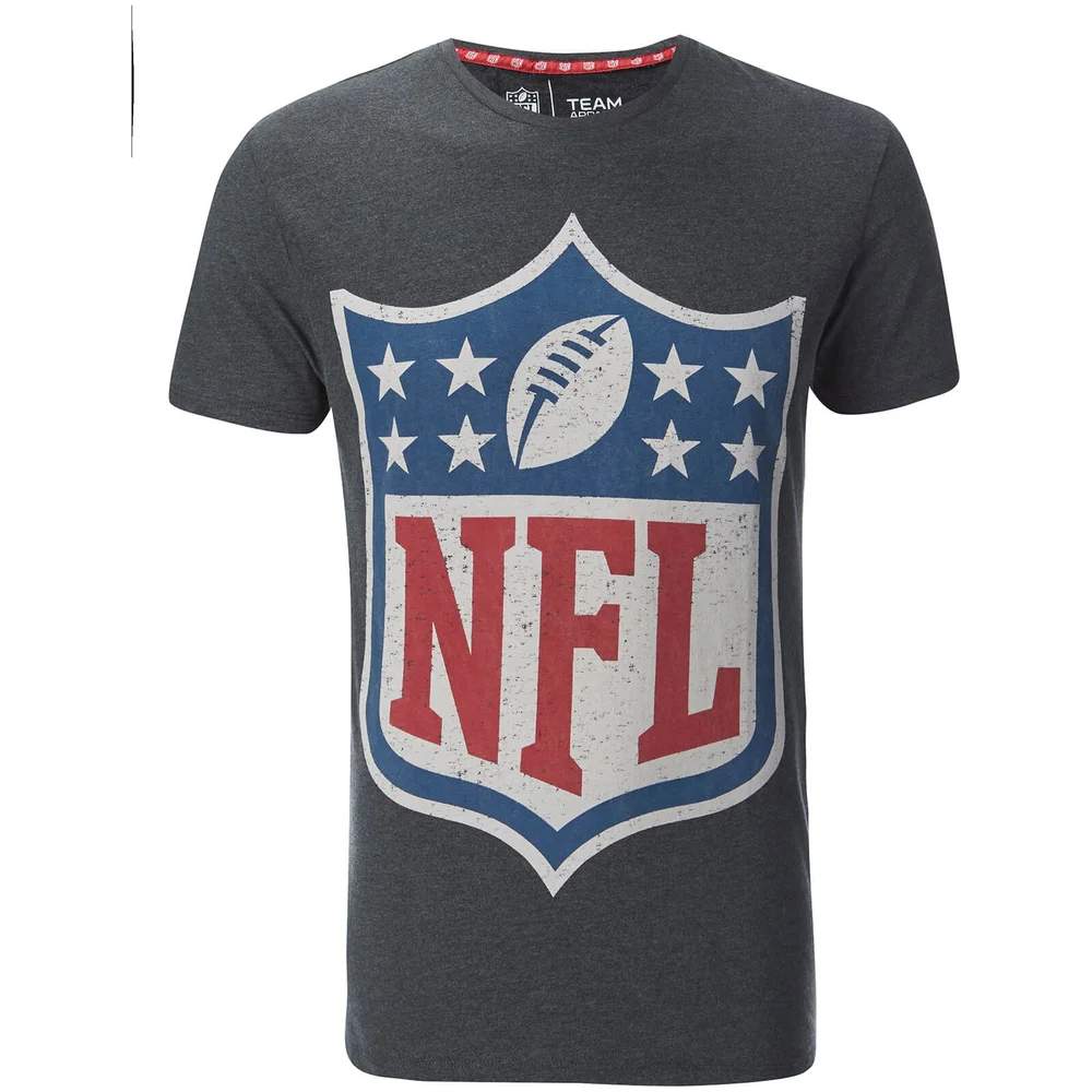 NFL Men's Logo T-Shirt - Grey - S - Grijs Afbeelding 1