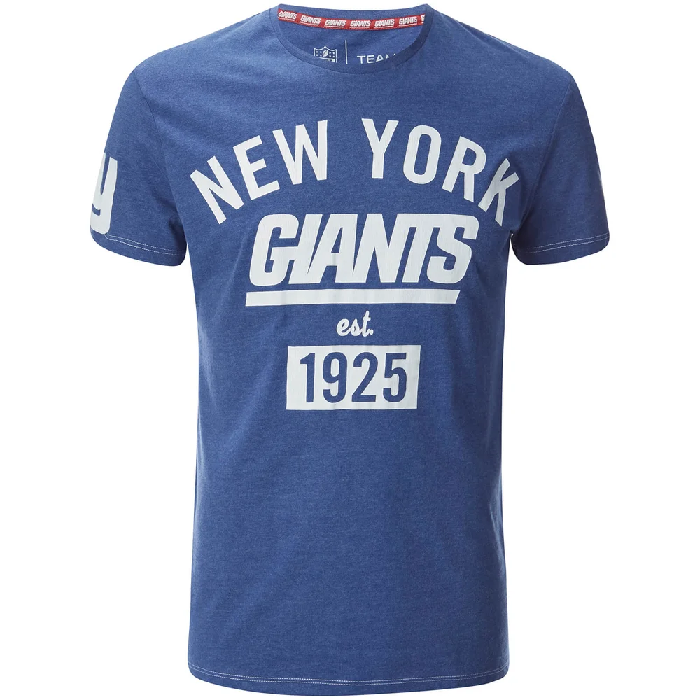NFL Men's New York Giants Logo T-Shirt - Blue - S - Blauw Afbeelding 1