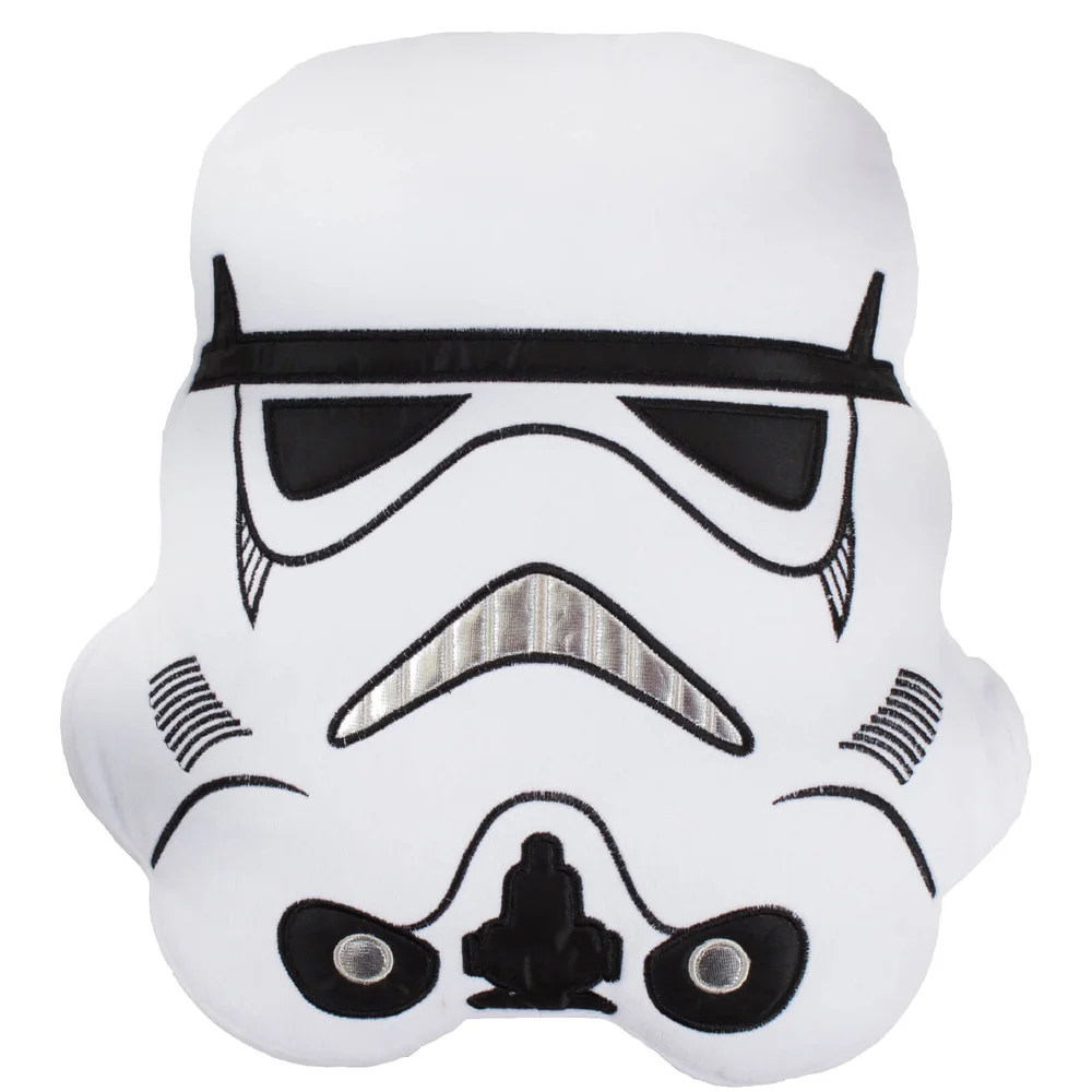 Star Wars Classic Stormtrooper Shaped Cushion - 40 x 40cm Afbeelding 1