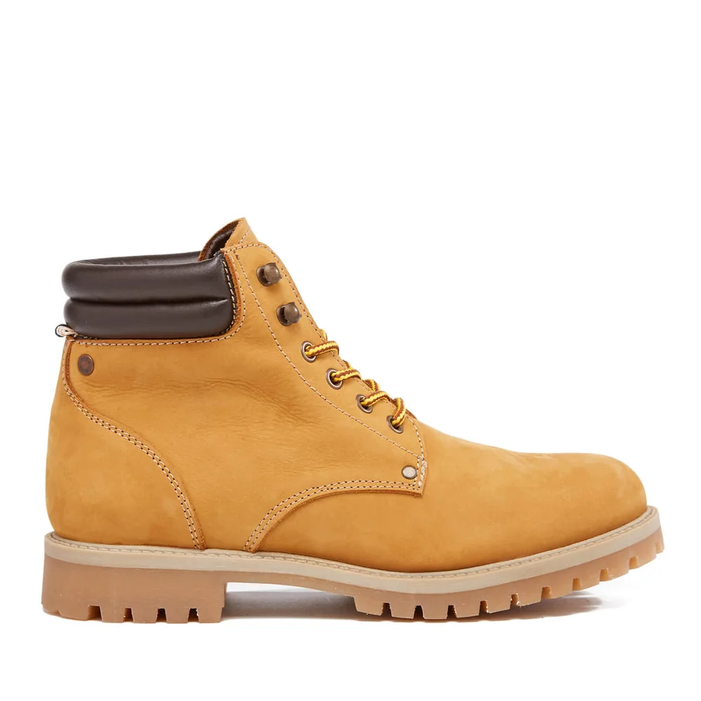 Jack & Jones Stoke Nubuck Worker Laarzen - Honey - UK 7/EU 41 - Brown Afbeelding 1