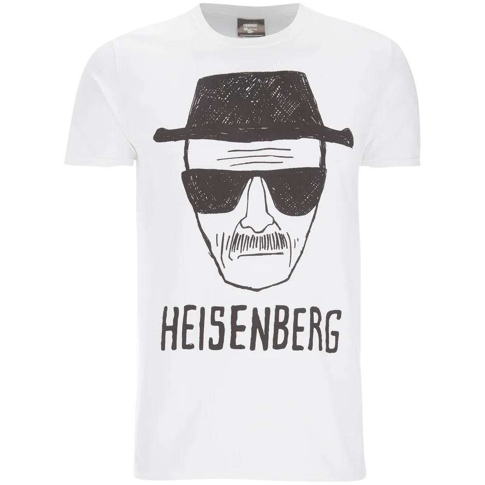 Breaking Bad Heisenberg Heren T-Shirt - Wit - S - Wit Afbeelding 1