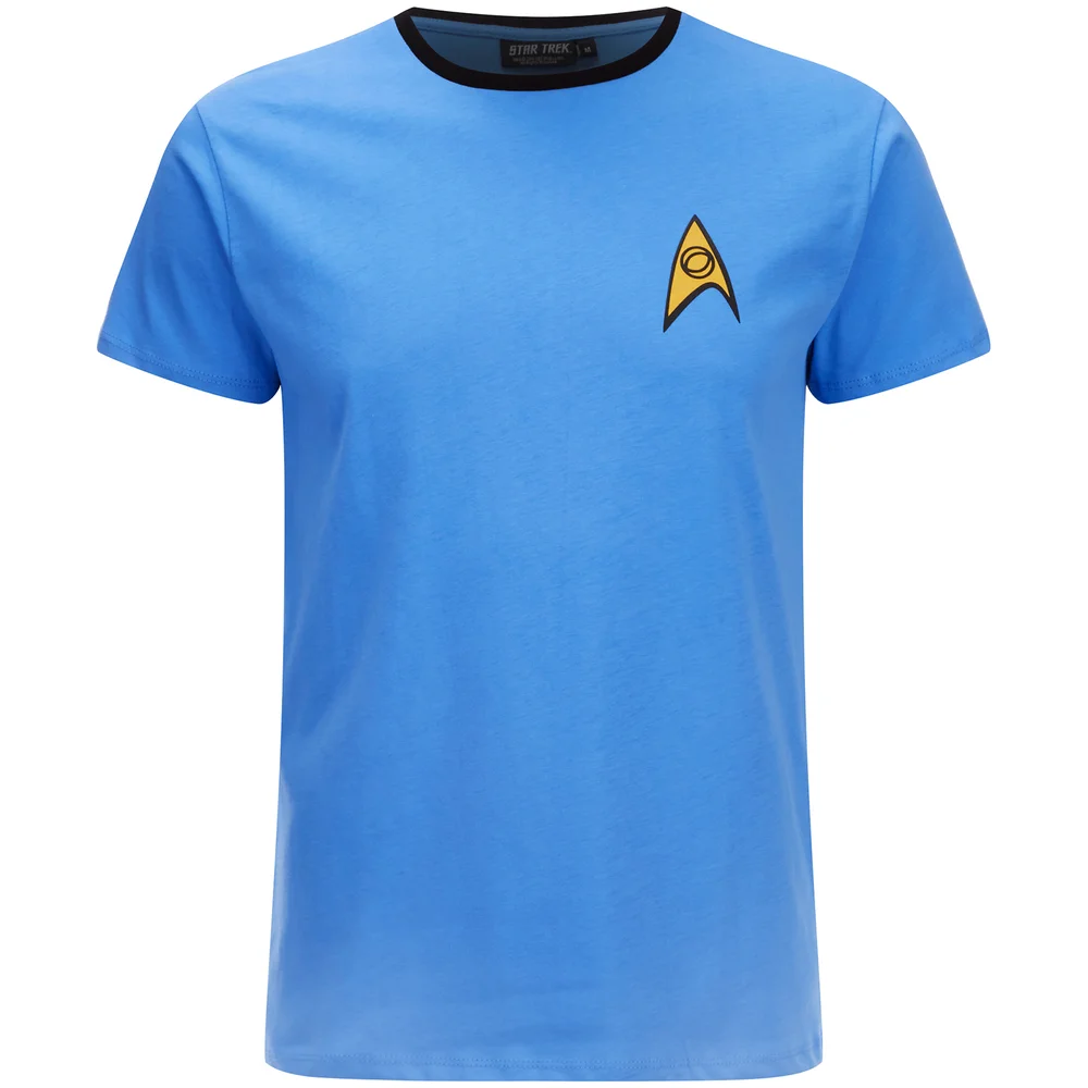 Star Trek Science Uniform Heren T-Shirt -Blauw - S - Blauw Afbeelding 1