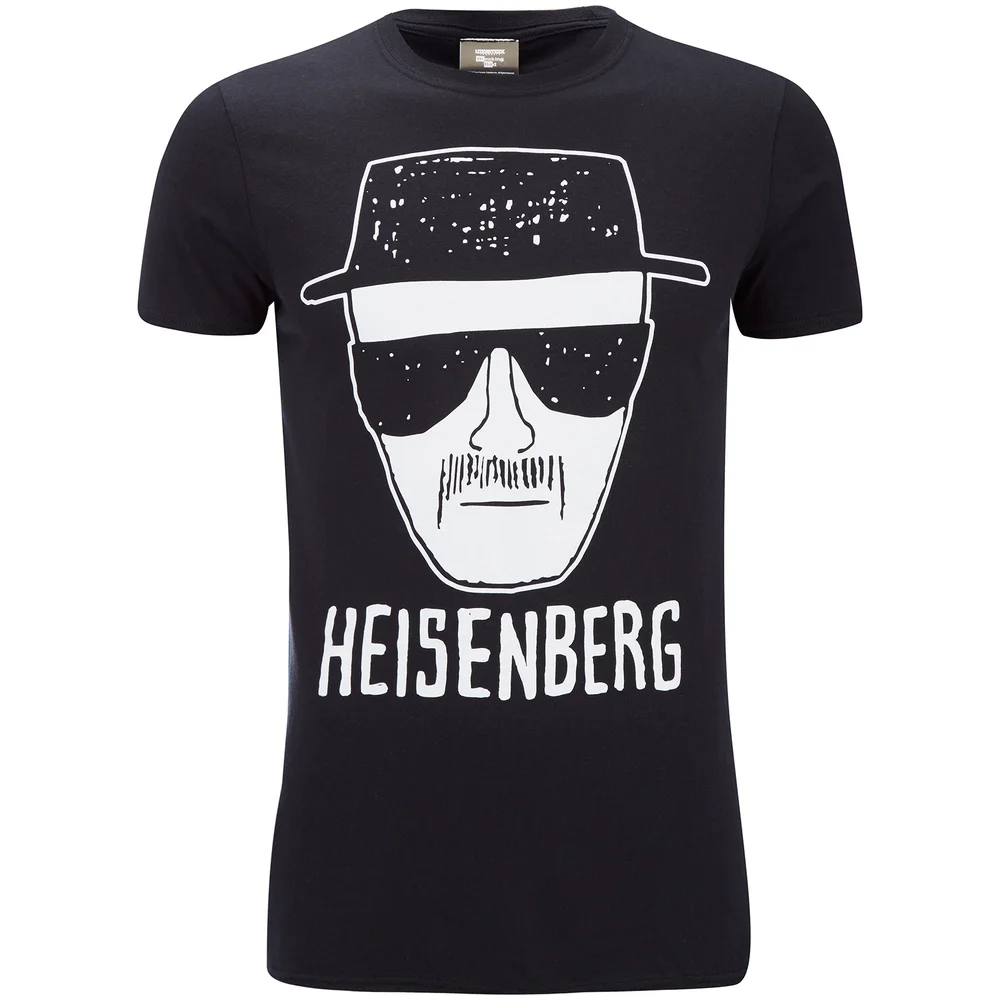 Breaking Bad Heisenberg Heren T-Shirt - Zwart - S - Zwart Afbeelding 1