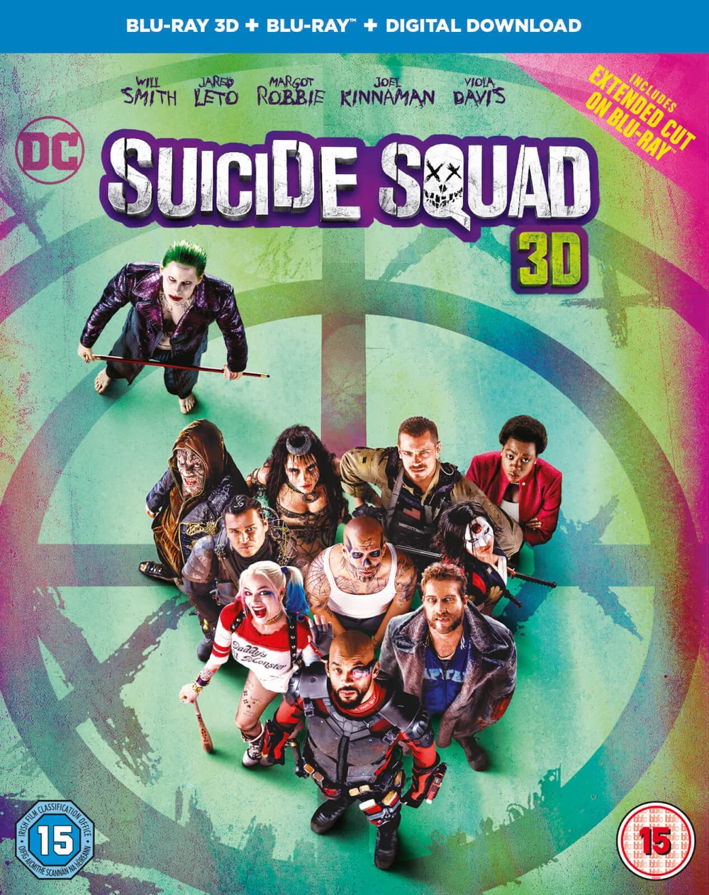 Suicide Squad 3D (Includes 2D Version) (Includes Ultraviolet Copy) Afbeelding 1