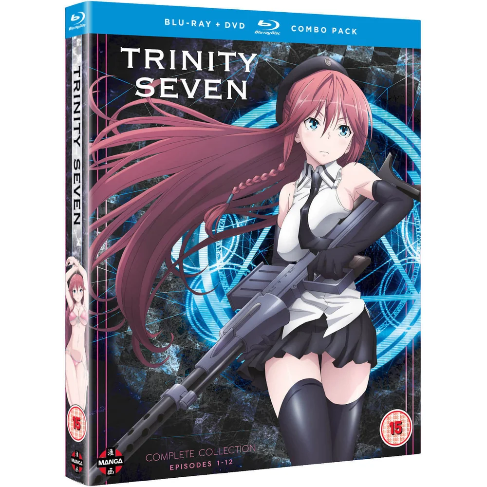 Trinity Seven - Complete seizoen collectie Blu-ray/DVD combo pack Afbeelding 1