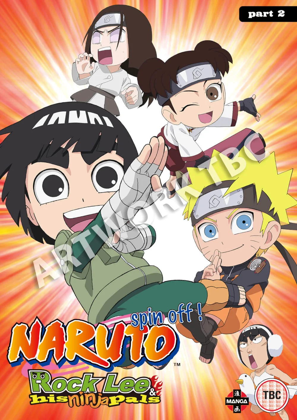 Naruto: Rock Lee and His Ninja Pals Collection 2 (Episodes 27-51) Afbeelding 1