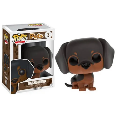 Pop! Pets Dachshund Pop! Vinyl Figure Afbeelding 1