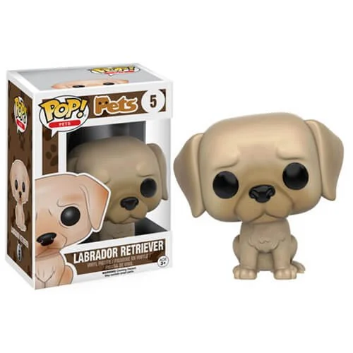Pop! Pets Labrador Retriever Pop! Vinyl Figure Afbeelding 1