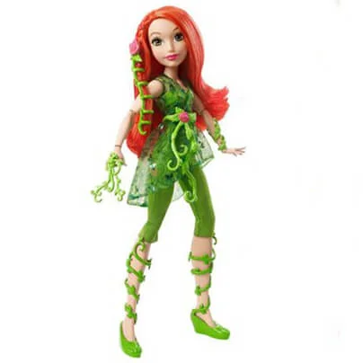 DC Super Hero Girls Poison Ivy 12 Inch Action Doll Afbeelding 1