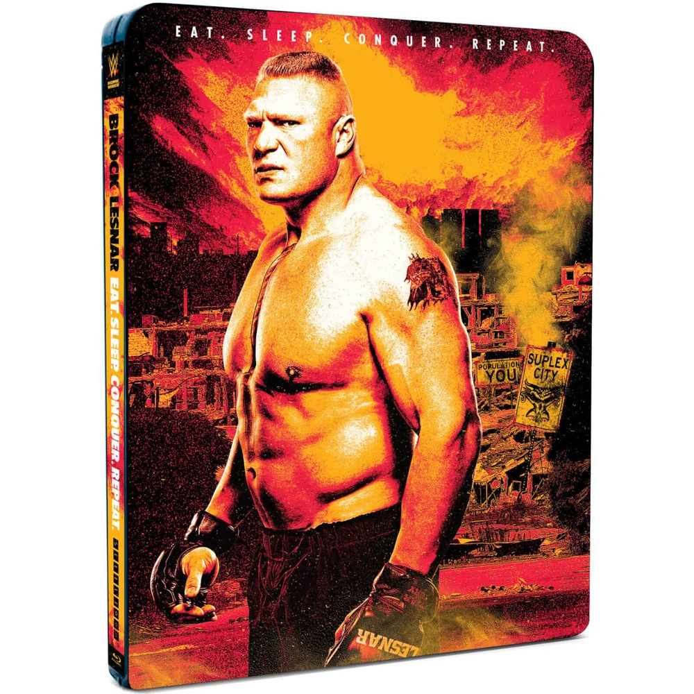 WWE: Brock Lesnar - Eat. Sleep. Conquer. Repeat. (Limited Edition Steelbook) Afbeelding 1