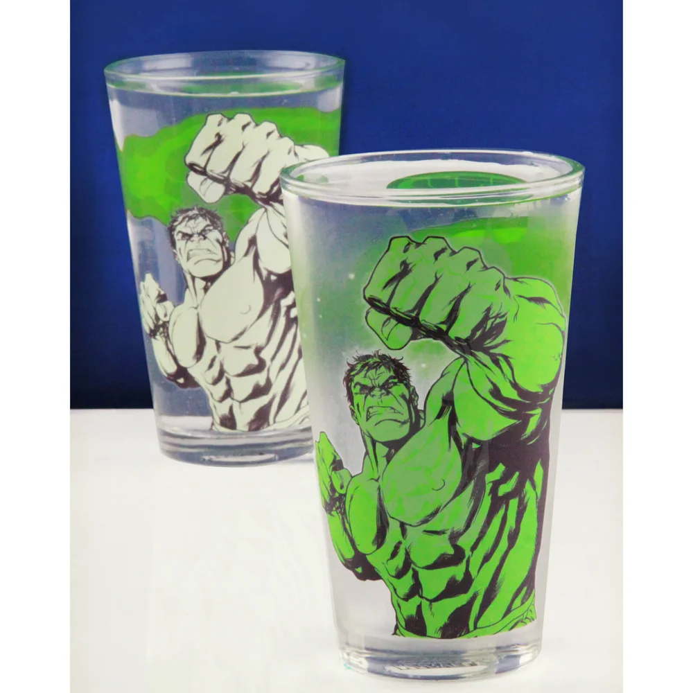 Marvel Hulk Colour Changing Glass Afbeelding 1