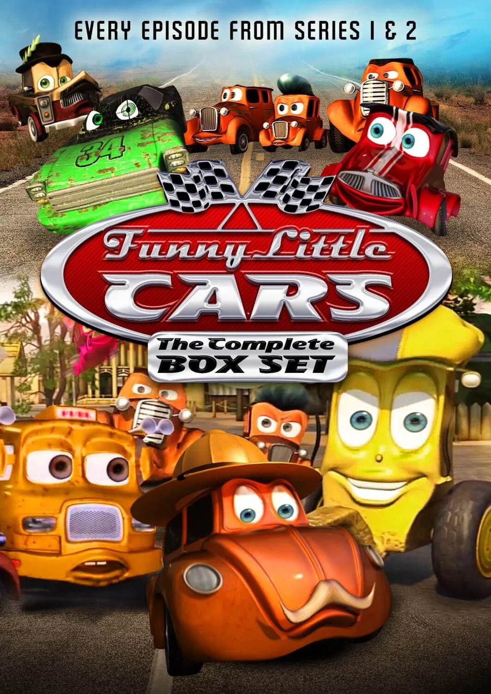 Funny Little Cars - Volume 1 & 2 Afbeelding 1