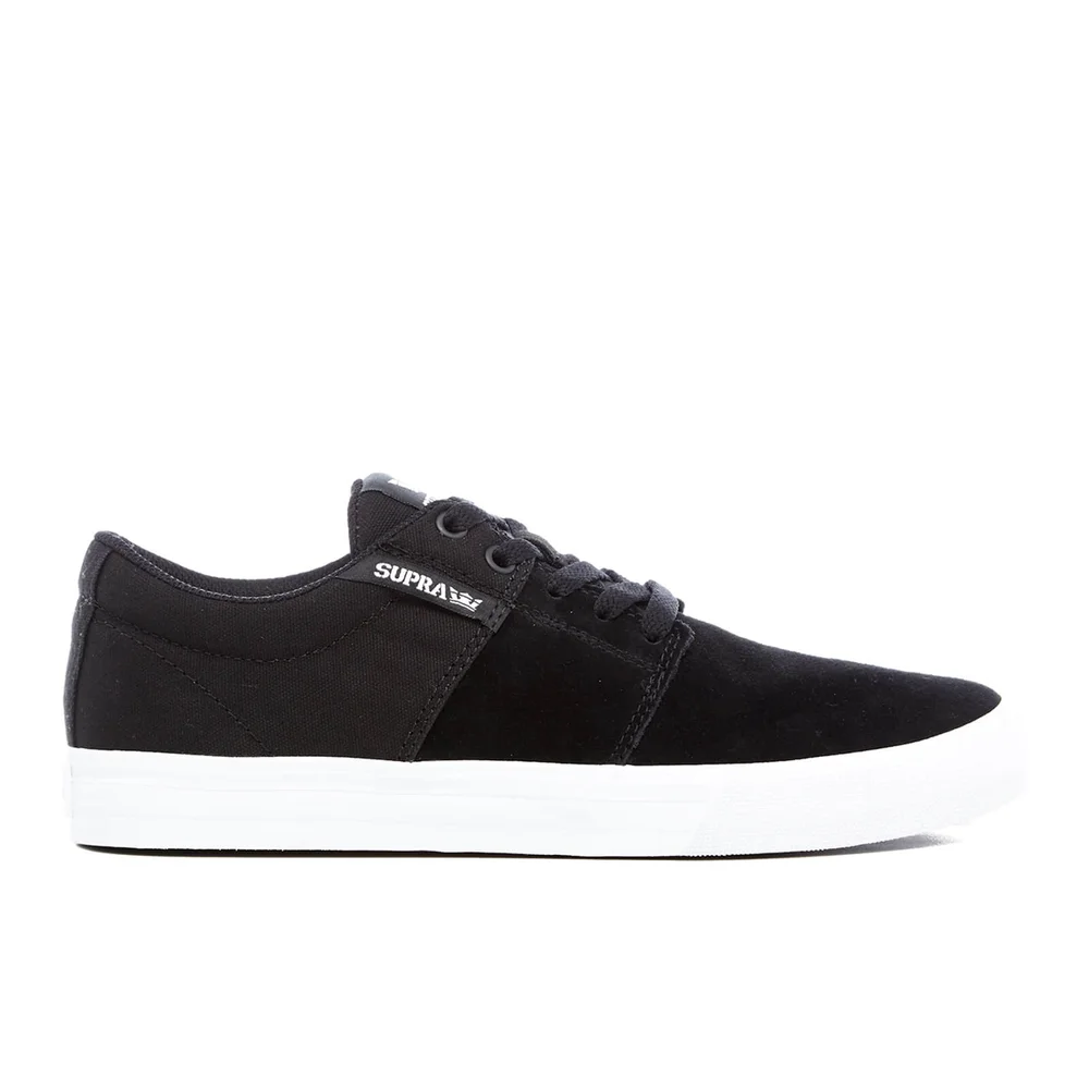 Supra Men's Stacks Vulc II Trainers - Black/White - UK 7 - Zwart Afbeelding 1