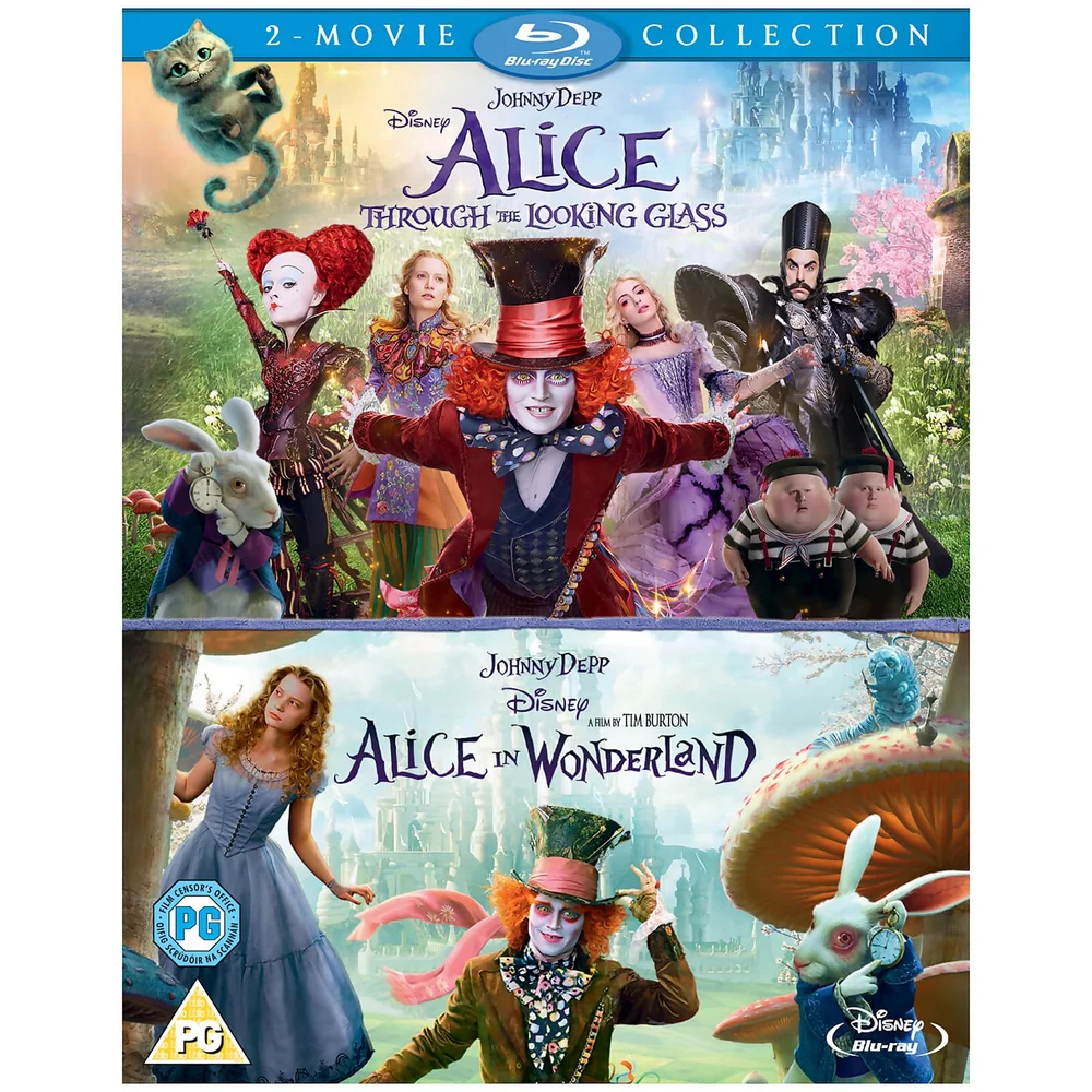 Alice Through the Looking Glass/Alice In Wonderland Dubbelverpakking Afbeelding 1