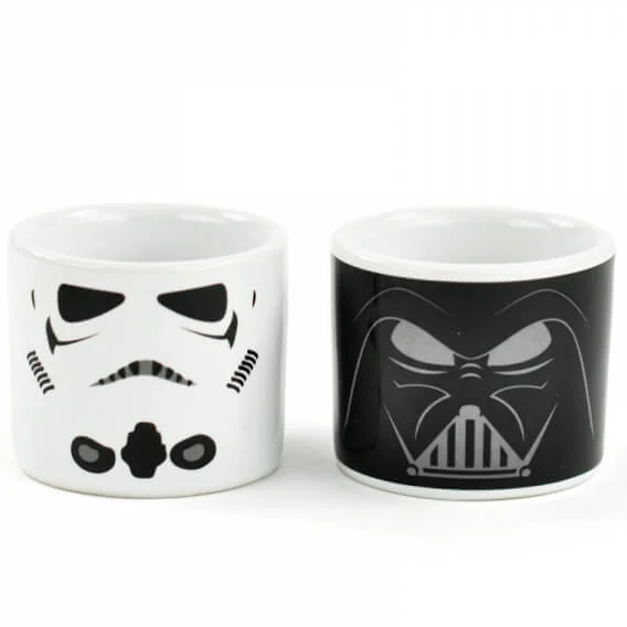 Star Wars Stormtrooper & Darth Vader Egg Cups (Set of 2) Afbeelding 1