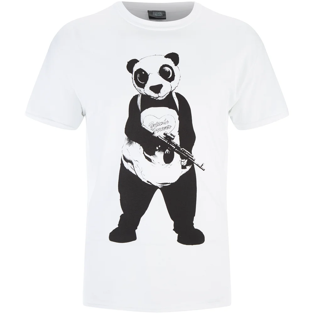 DC Comics Suicide Squad Panda Heren T-Shirt - Zwart - S - Zwart Afbeelding 1