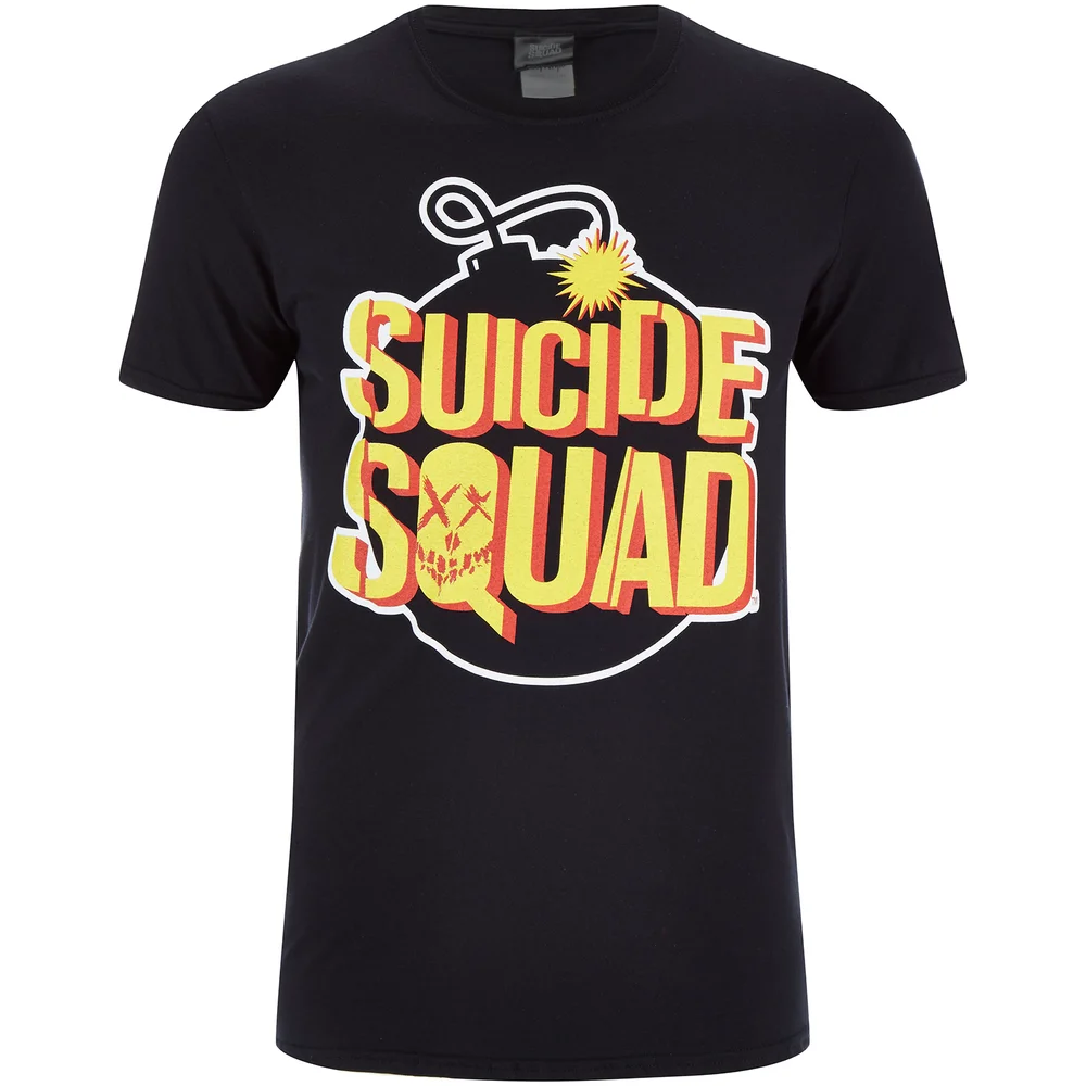 DC Comics Suicide Squad Bomb Heren T-Shirt - Zwart - S Afbeelding 1