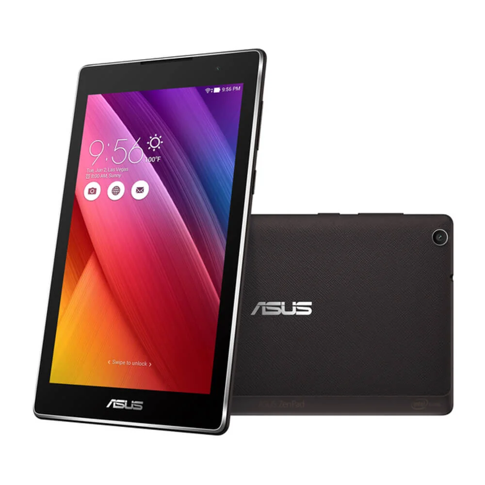ASUS ZenPad Z170C 7 Inch 16GB Tablet (Android 5.0) - Black - Manufacturer Refurbished Afbeelding 1
