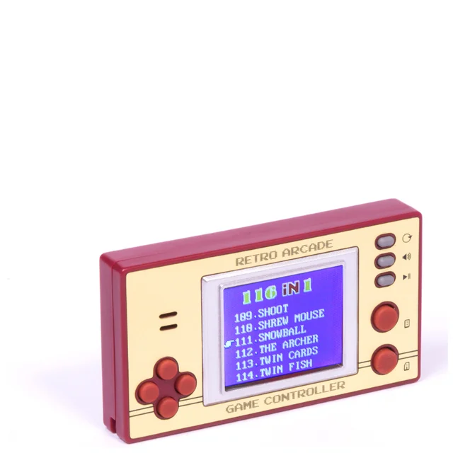 Retro Pocket Spellen met LCD scherm