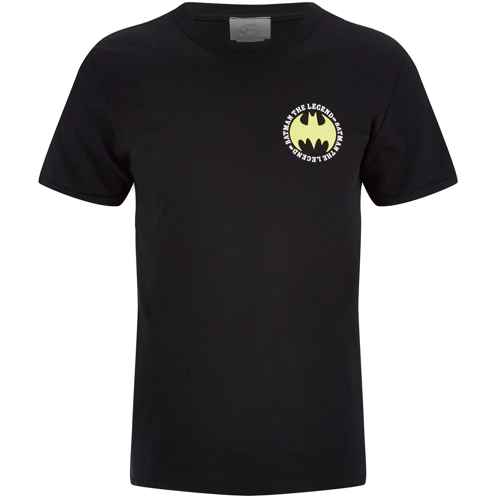 DC Comics Batman The Legend Logo - Zwart - S Afbeelding 1
