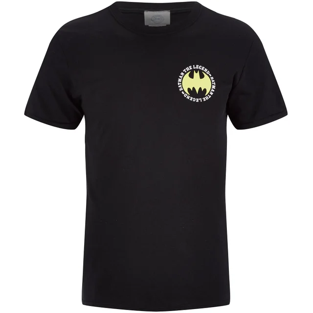 DC Comics Batman The Legend Logo - Zwart