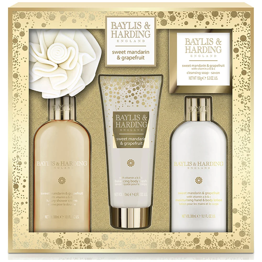 Baylis & Harding Sweet Mandarin & Grapefruit 5 Piece Gift Set Afbeelding 1