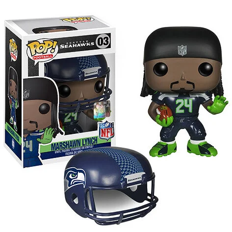 NFL Marshawn Lynch Wave 1 Funko Pop! Figuur Afbeelding 1