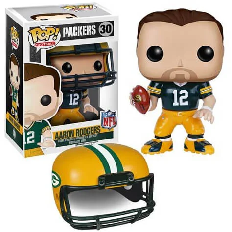 NFL Aaron Rodgers Wave 2 Funko Pop! Figuur Afbeelding 1