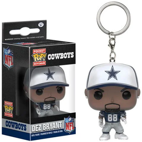 NFL Dez Bryant Pocket Pop! Sleutelhanger Afbeelding 1