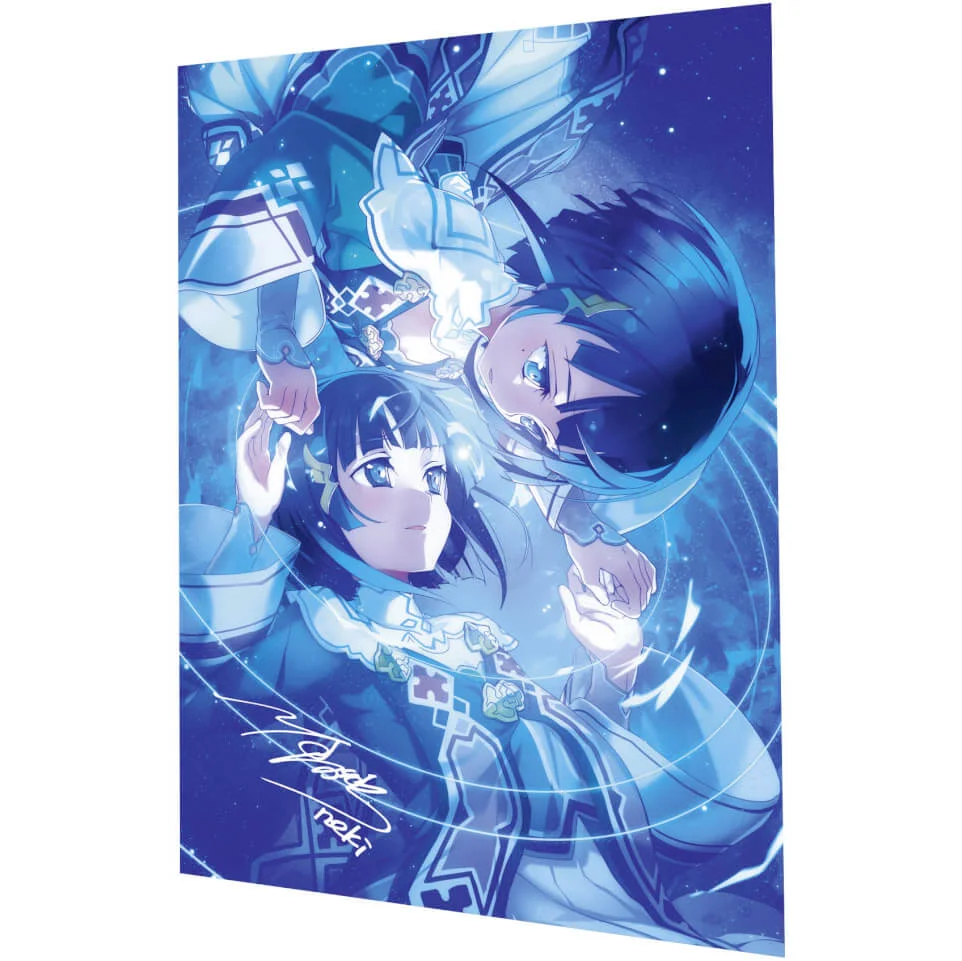 Sword Art Online: Hollow Realization gelimiteerde gesigneerde lithografie print Afbeelding 1