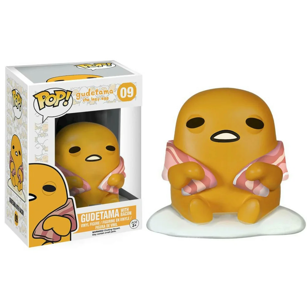 Sanrio Gudetama with Bacon Funko Pop! Figuur Afbeelding 1