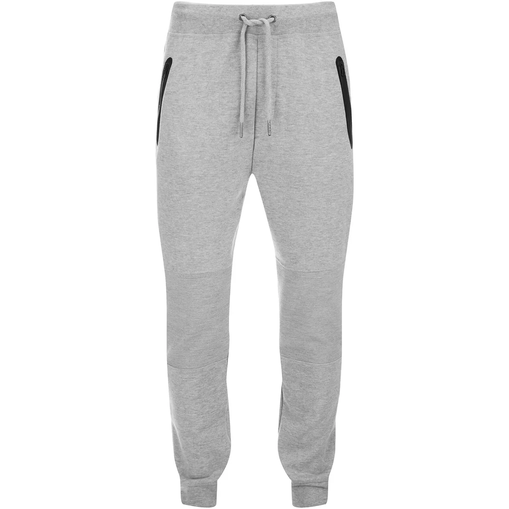 Threadbare Men's Mersey Sweatpants - Grey - S - Grijs Afbeelding 1