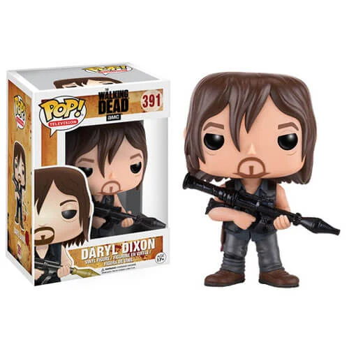 The Walking Dead Daryl Dixon with Rocket Launcher Funko Pop! Figuur Afbeelding 1