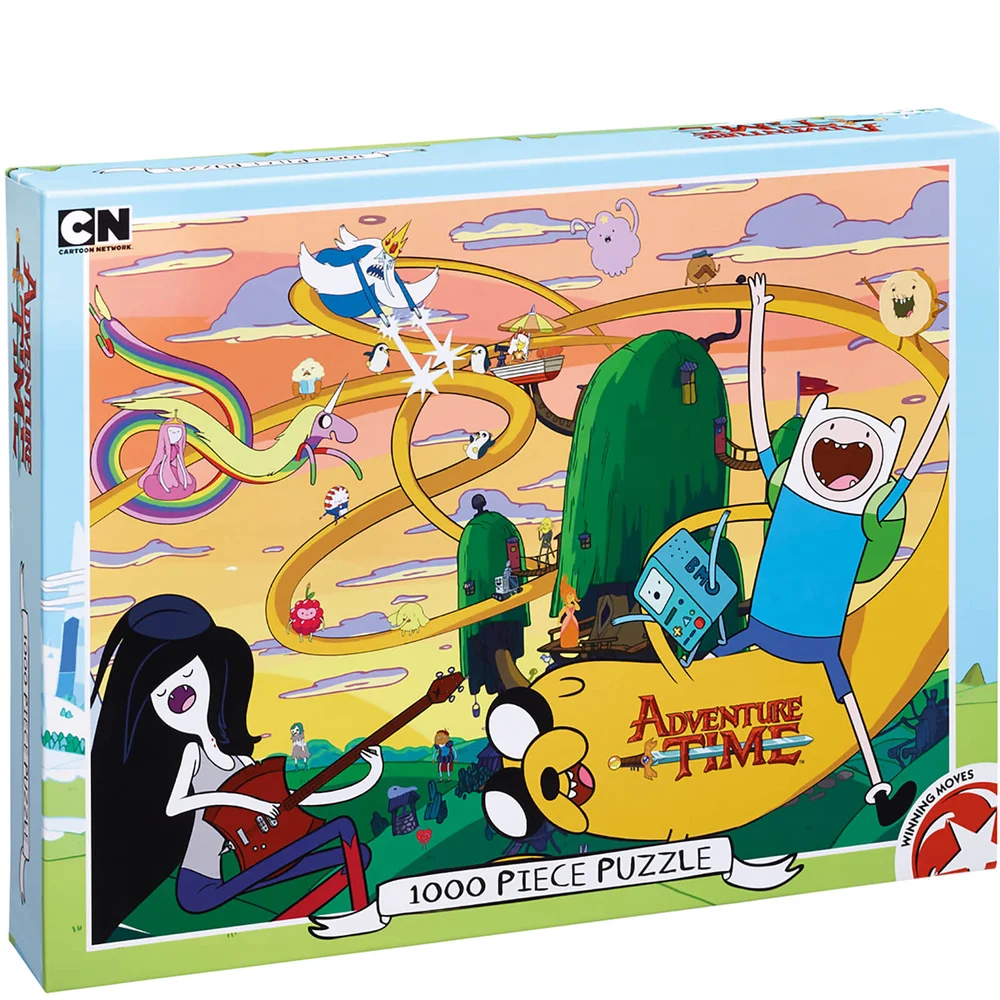 Adventure Time Puzzle (1000 Pieces) Afbeelding 1