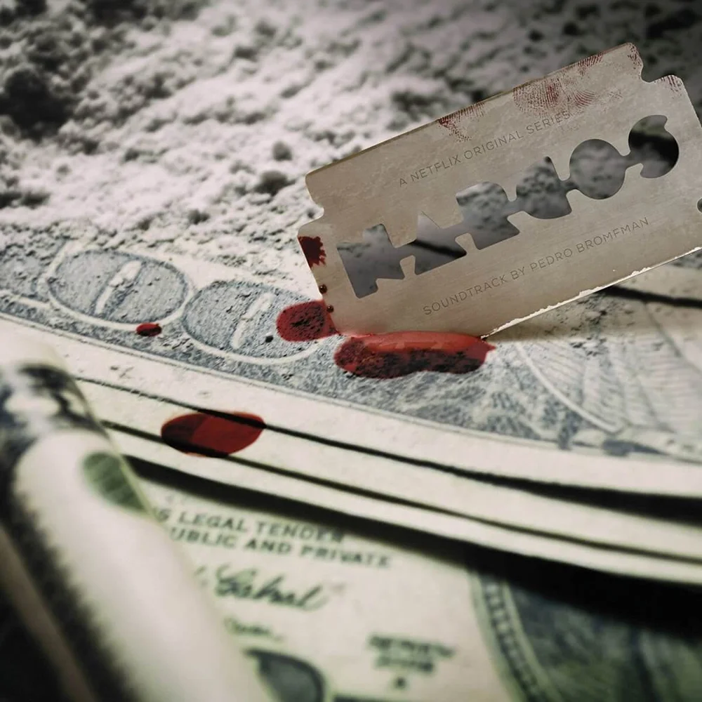 Narcos Season 1 (Original Soundtrack) Black/White (2LP) Afbeelding 1