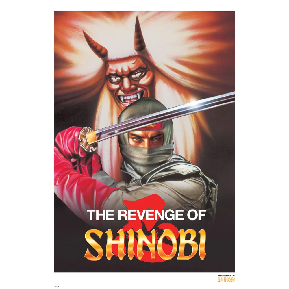 Revenge of Shinobi Limited Edition Giclee Art Print - Timed Sale Afbeelding 1