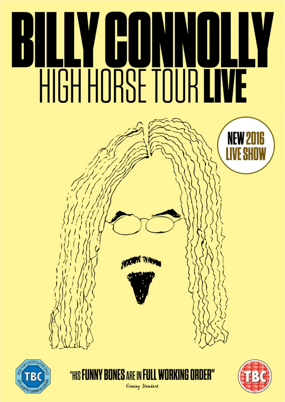 Billy Connolly Live 2016 High Horse Tour Afbeelding 1