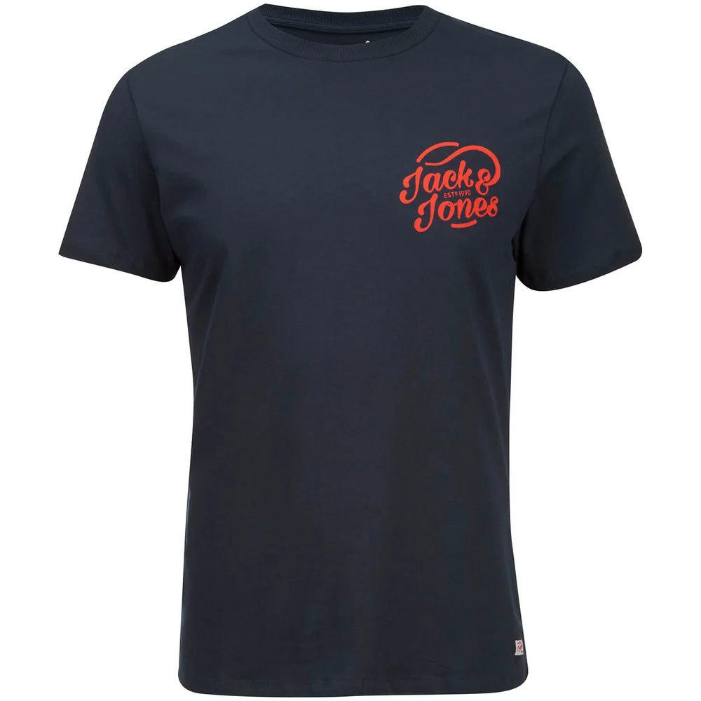 Jack & Jones Originals Men's Freebie T-Shirt - Navy Blazer - S - Blauw Afbeelding 1