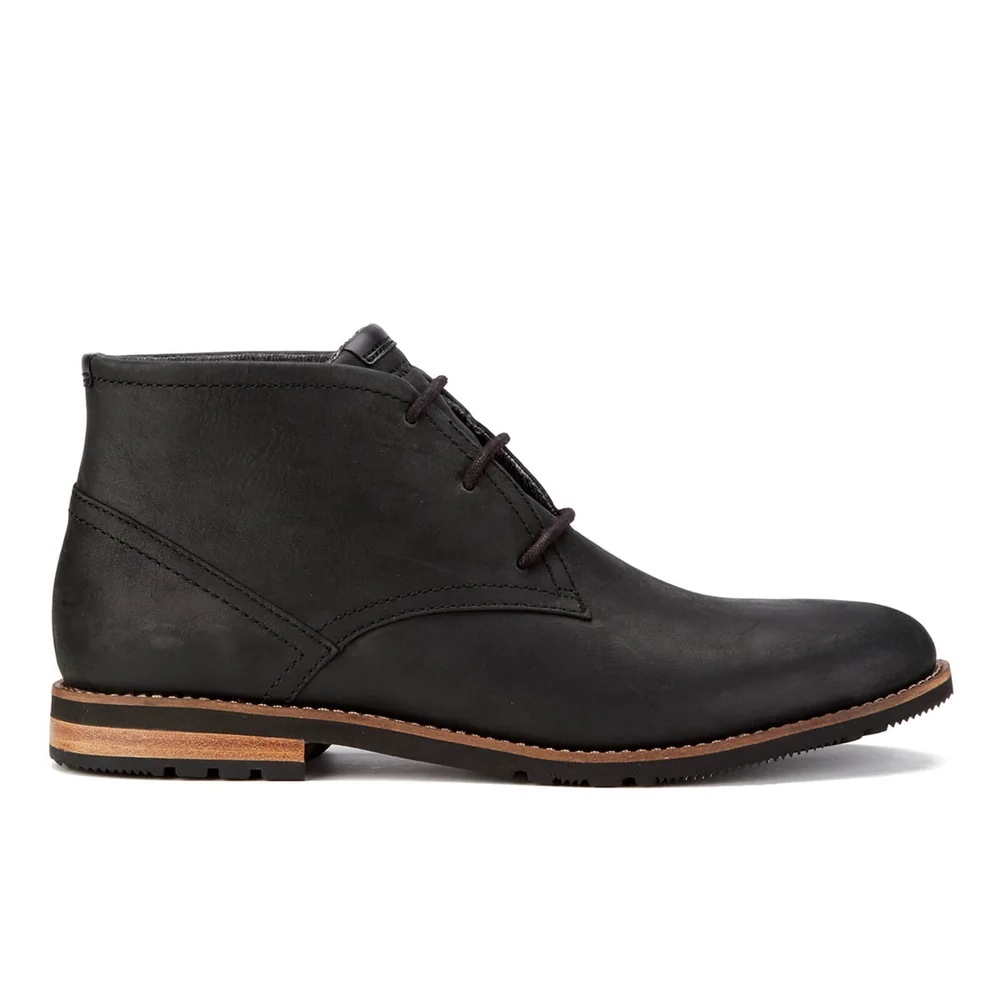 Rockport Men's Ledge Hill Suede Lace Up Chukka Boots - Black - UK 7 - Zwart Afbeelding 1