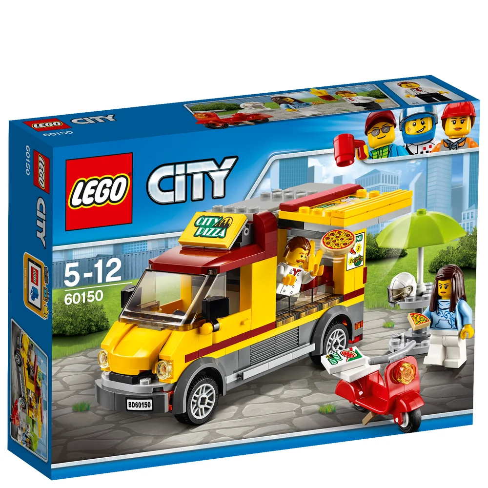 LEGO City: Pizza bestelwagen (60150) Afbeelding 1
