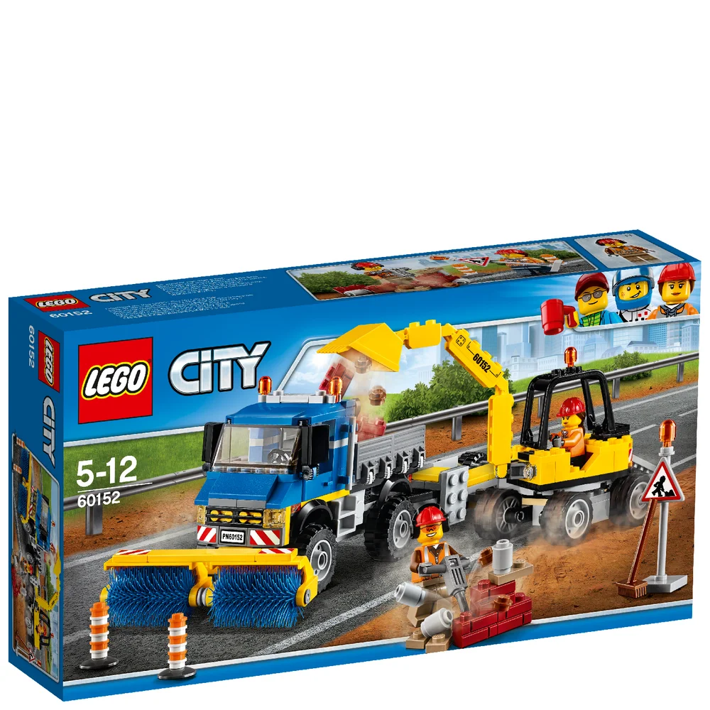 LEGO City: Veeg- en graafmachine (60152) Afbeelding 1
