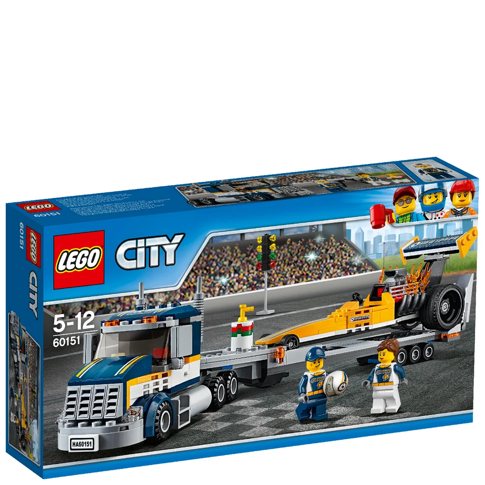 LEGO City: Dragster transportvoertuig (60151) Afbeelding 1