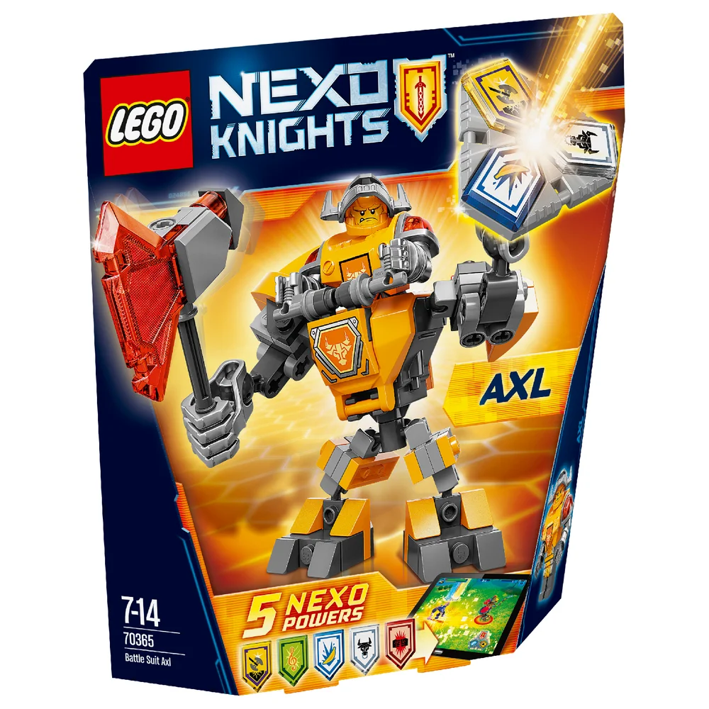 LEGO Nexo Knights: Strijdharnas Axl (70365) Afbeelding 1
