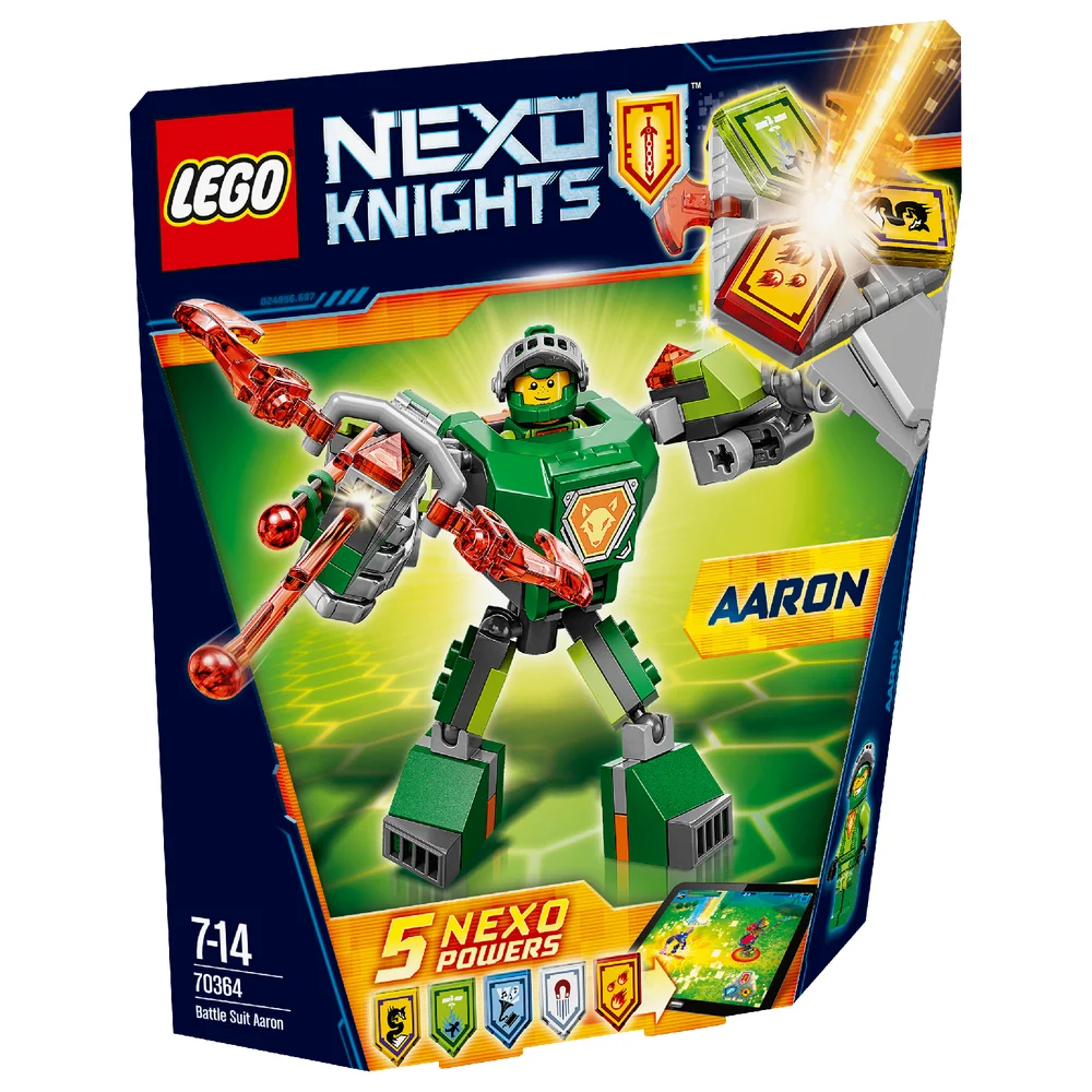 LEGO Nexo Knights: Strijdharnas Aaron (70364) Afbeelding 1