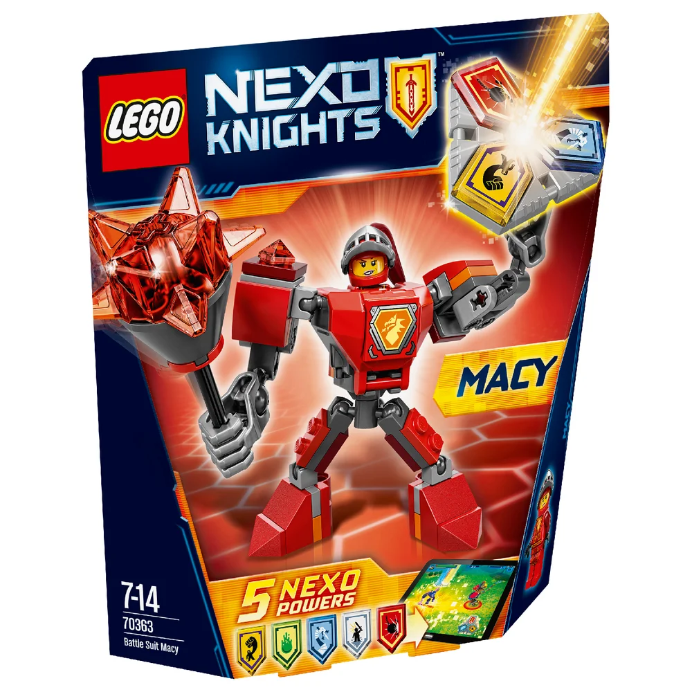 LEGO Nexo Knights: Strijdharnas Macy (70363) Afbeelding 1