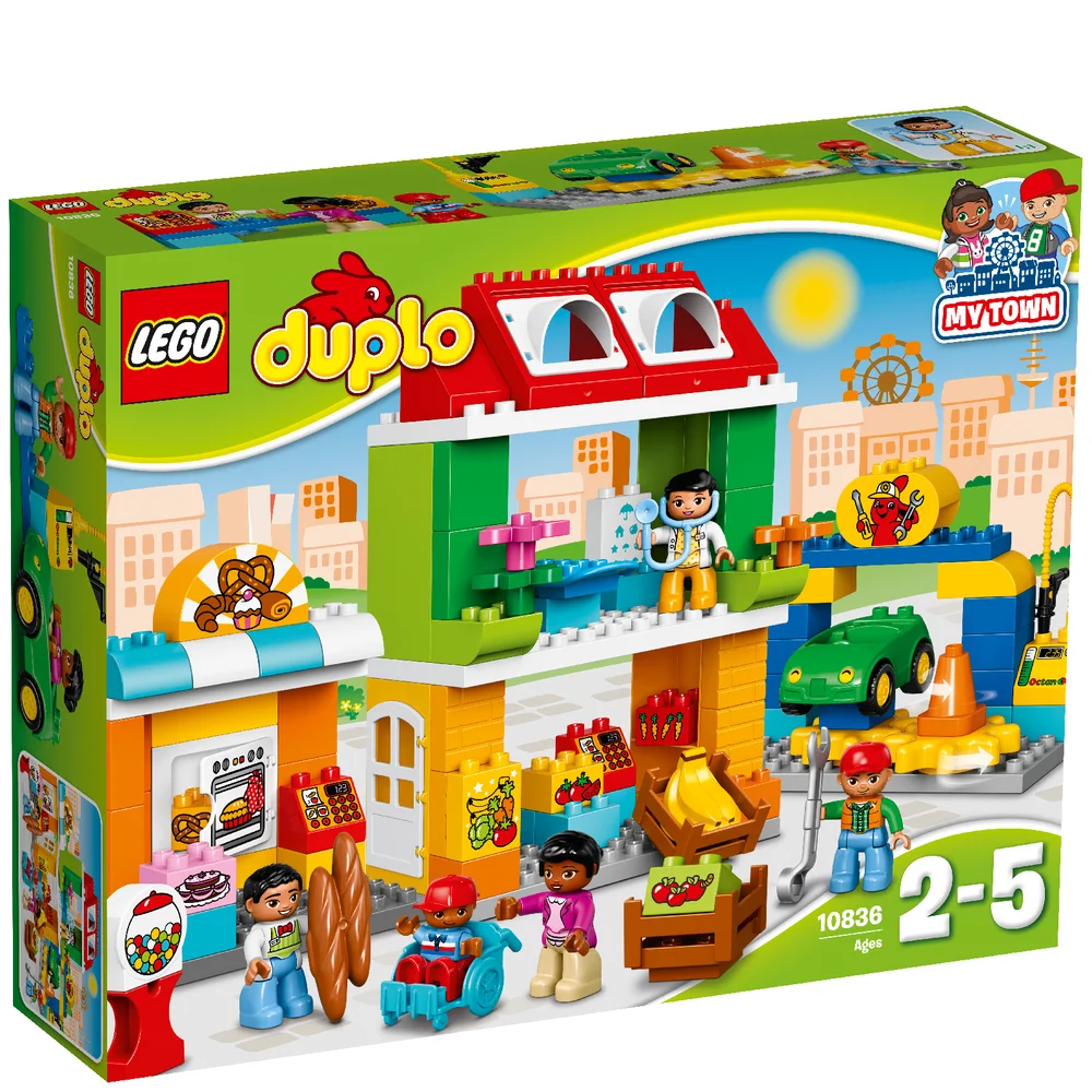 LEGO DUPLO: Stadsplein (10836) Afbeelding 1