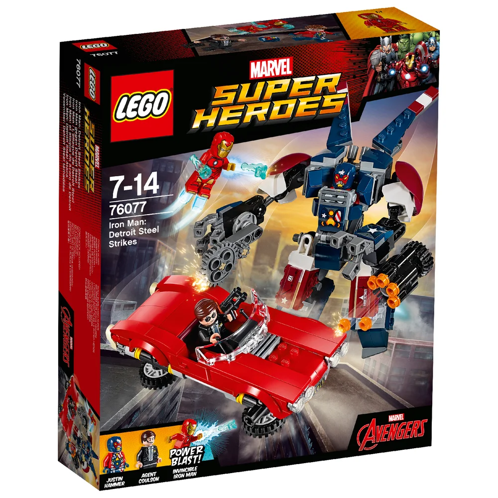 LEGO Marvel Superheroes: Iron Man: Detroit Steel valt aan (76077) Afbeelding 1