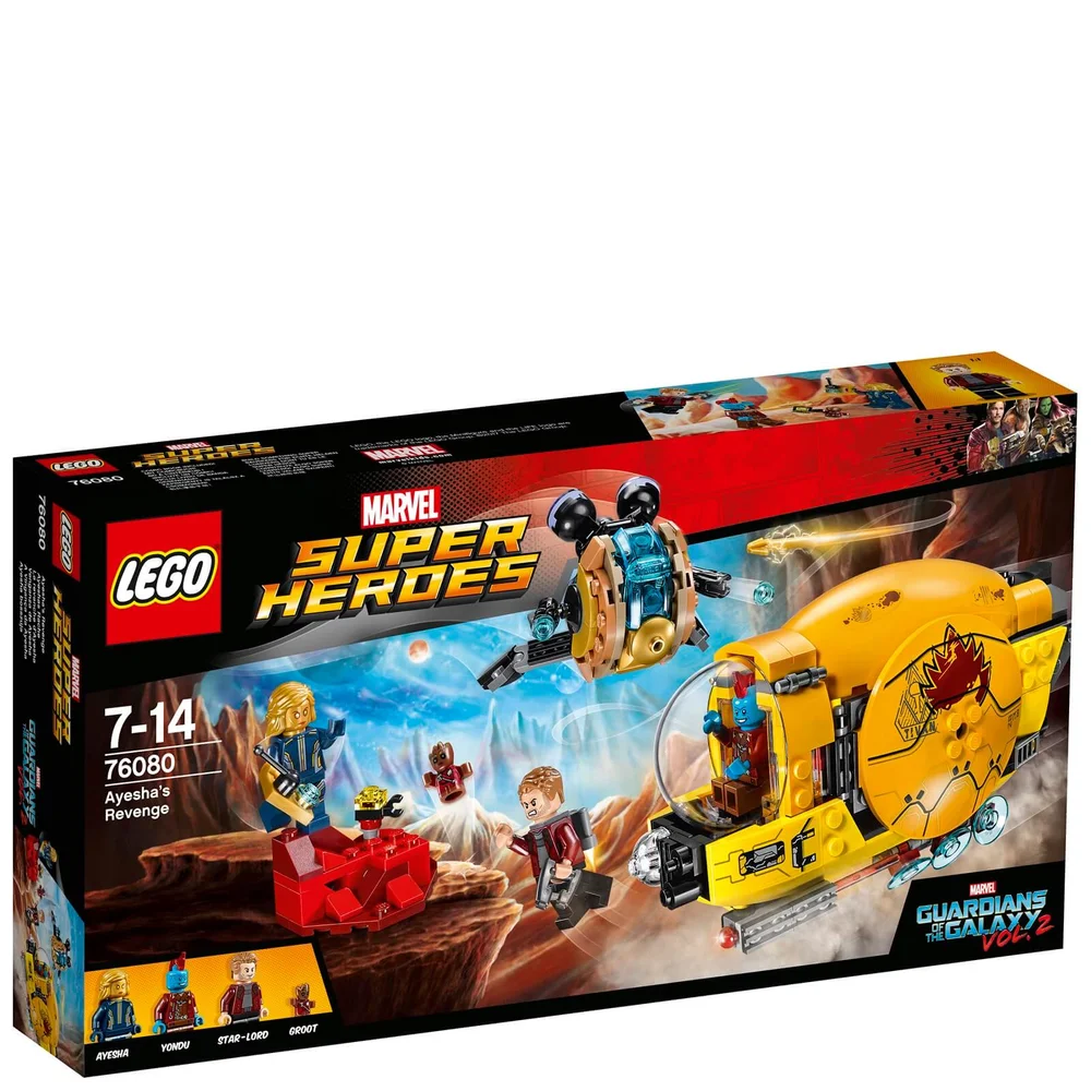 LEGO Marvel Super Heroes: Guardians of the Galaxy Ayesha's wraak (76080) Afbeelding 1
