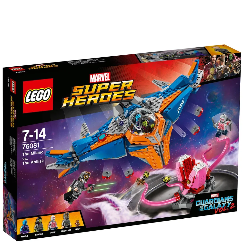LEGO Marvel Super Heroes: Guardians of the Galaxy Vol.2 De Milano vs. de Abilisk (76081) Afbeelding 1